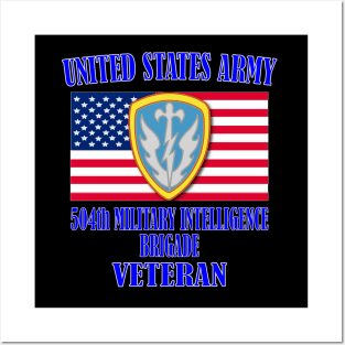 504th Military Intelligence Brigade- Veteran Posters and Art